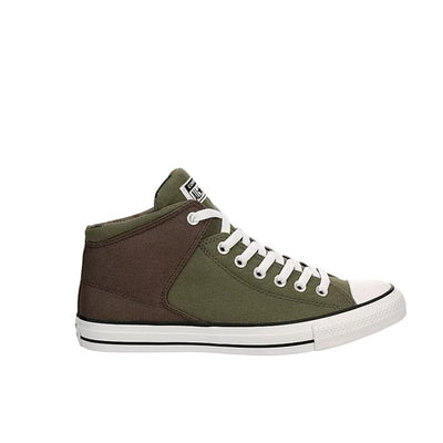 Converse Unisex Chuck Taylor All Star Mid High Street Sneaker - Utility/Engine Smoke/White 10