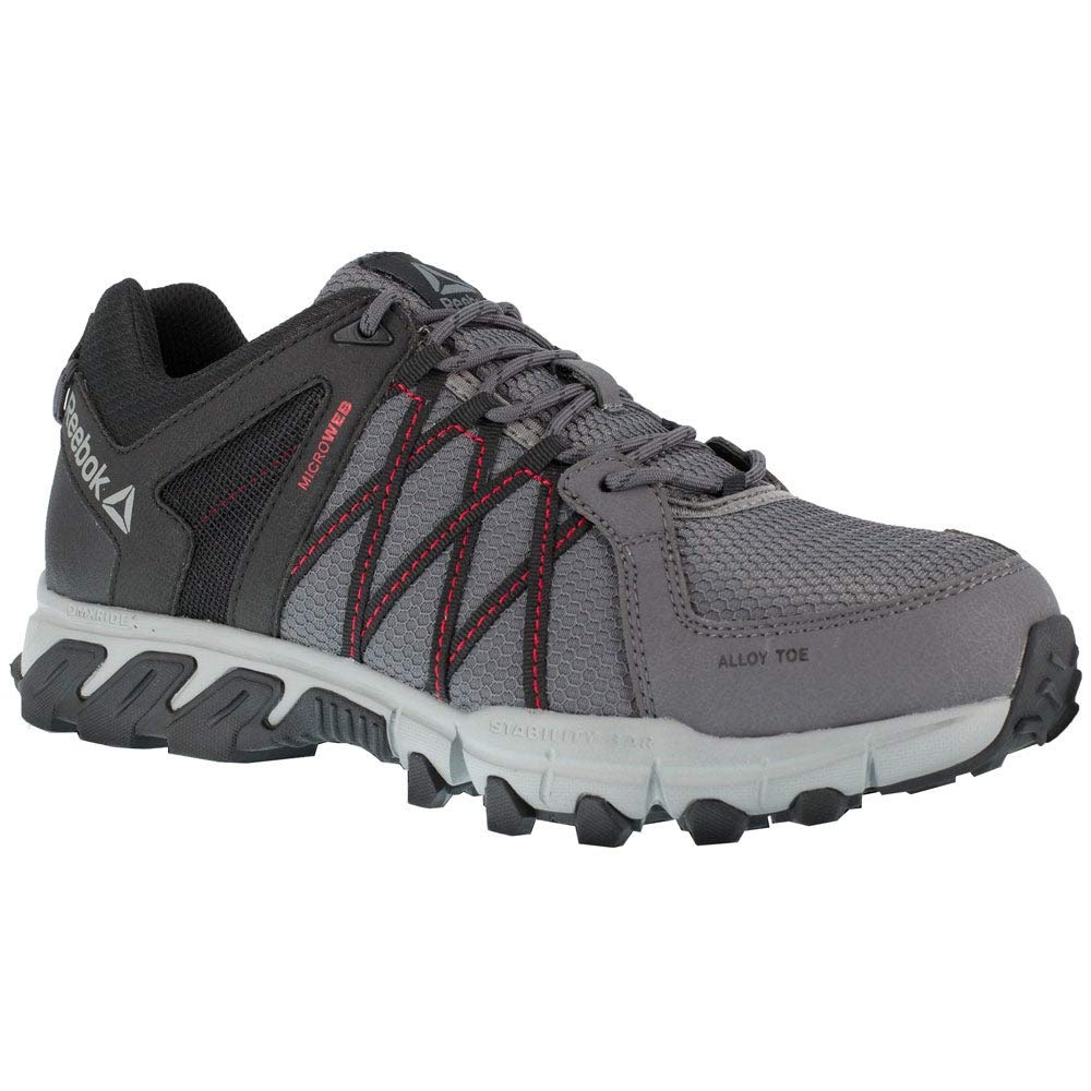 Reebok Men's Trailgrip Work Construction Boot 9 Grey and Black