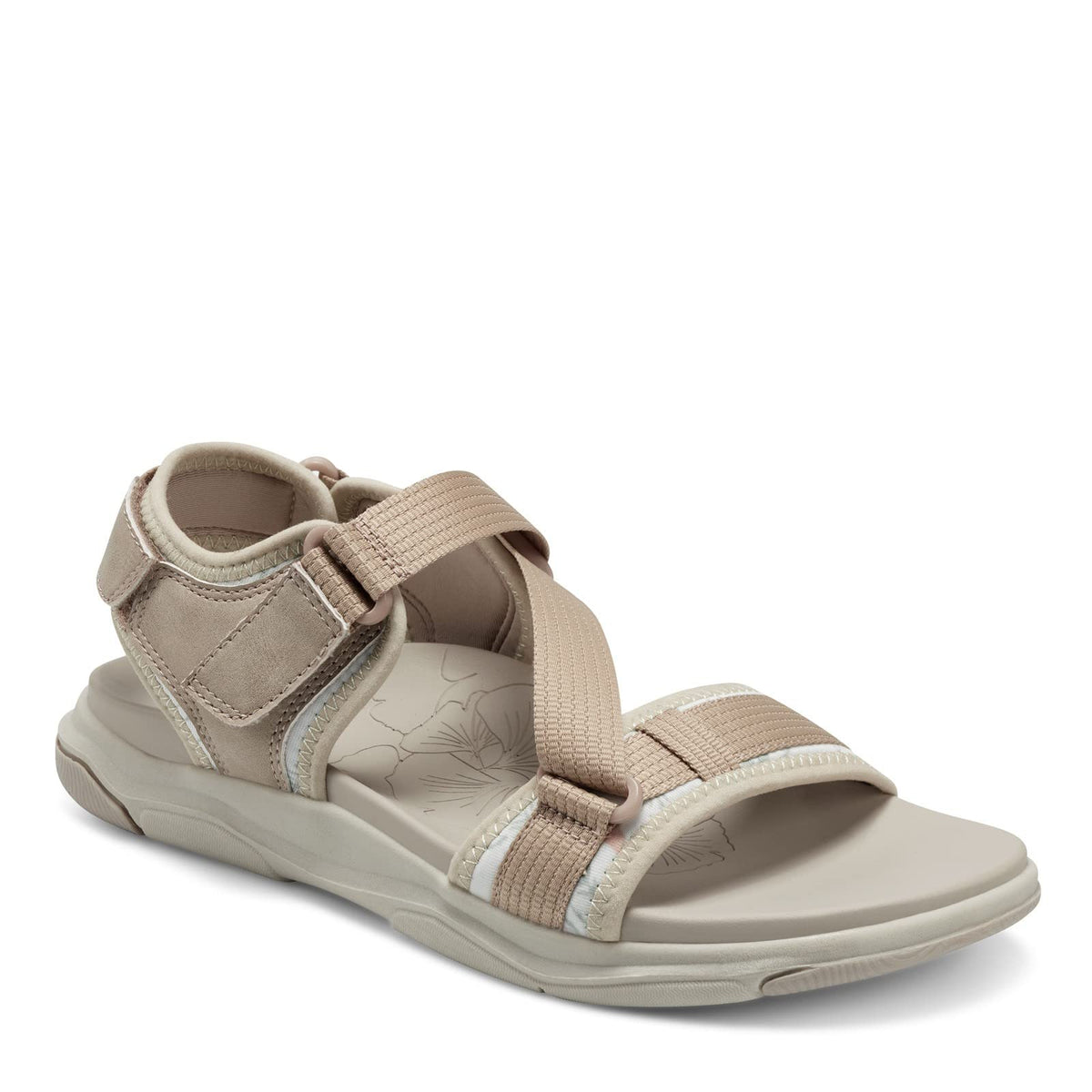 Earth Origins Women's, Vivvy Sandal Wheat 7.5 M