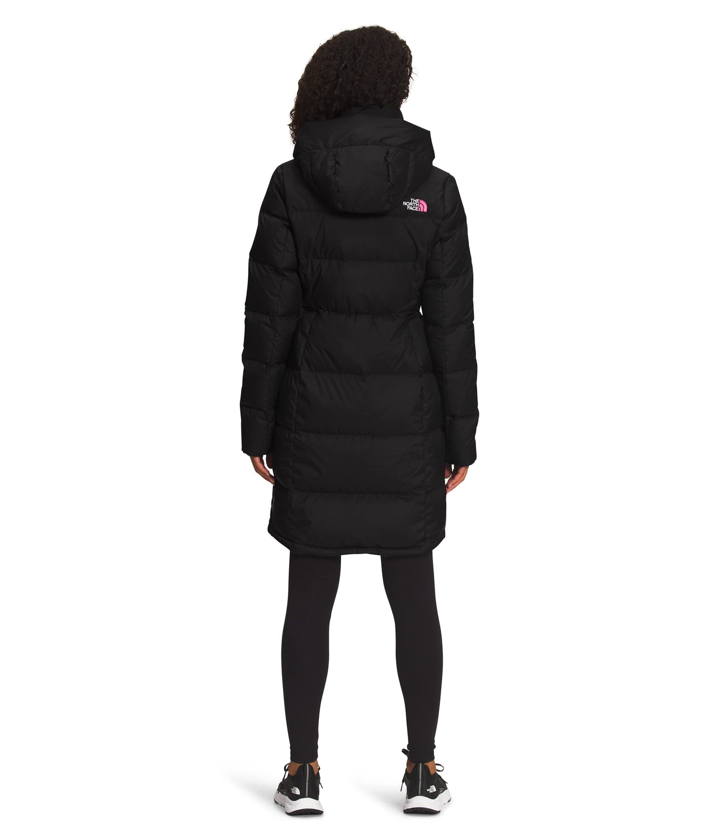 THE NORTH FACE Women's Metropolis Insulated Parka (Standard and Plus Size), TNF Black/Mr. Pink, 3X
