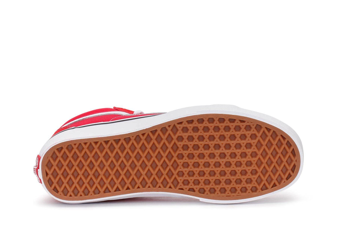 Vans Unisex Sk8-Hi Racing Red/True White Sneaker - 7.5