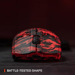 SteelSeries Aerox 3 Wireless: Faze Clan Edition — Holey RGB Gaming Mouse — 18K DPI TrueMove Air Optical Sensor — Ultra-Lightweight Water Resistant Design
