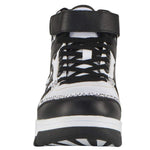 British Knights Men's Kings SL Deluxe Classic Hi Top Fashion Sneaker, White/Black 10 M US