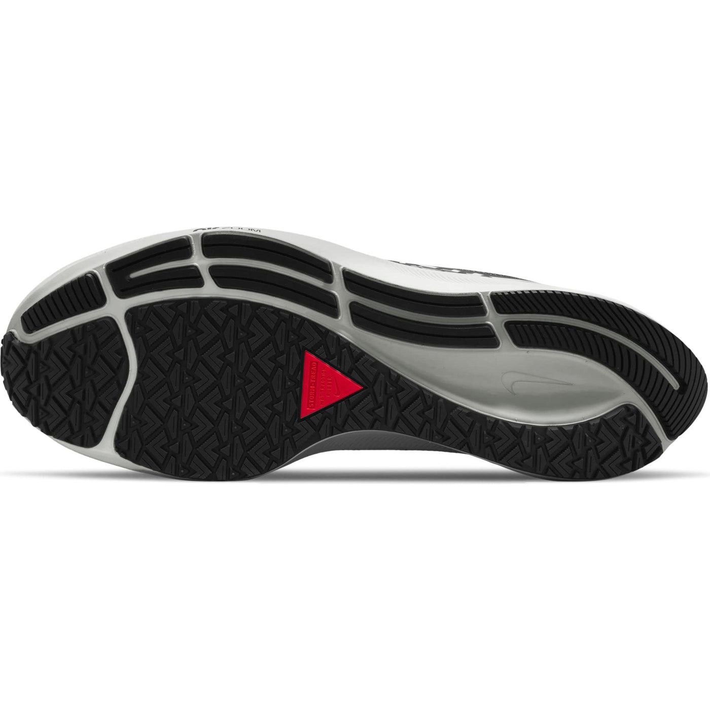 Nike Air Zoom Pegasus 38 Shield Mens Running Trainers DC4073 Sneakers Shoes (UK 6.5 US 7.5 EU 40.5, Black Platinum Tint 001)