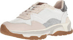 COACH C143 Runner with Glitter White/Chalk Leather/Suede 9 M