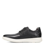 Rockport Men's Caldwell Plaintoe Ox Sneaker, Black LEA, 9.5 Wide