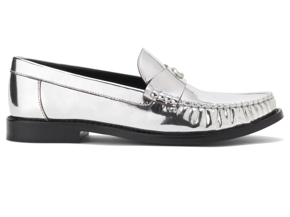Coach Jolene Loafer Silver 8.5 B (M)