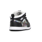 Jordan Baby Boy's 1 Mid (Infant/Toddler) Black/Dark Concord/New Emerald 4 Toddler M