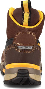 CAT Men's Caterpillar, Edge Waterproof Nano Toe Work Boot 11 Coffee Bean