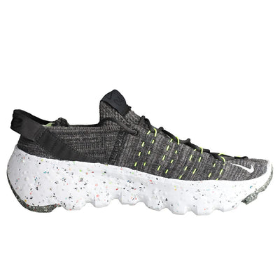 Nike mens Space Hippie 04, Black/Black-volt-white, 12