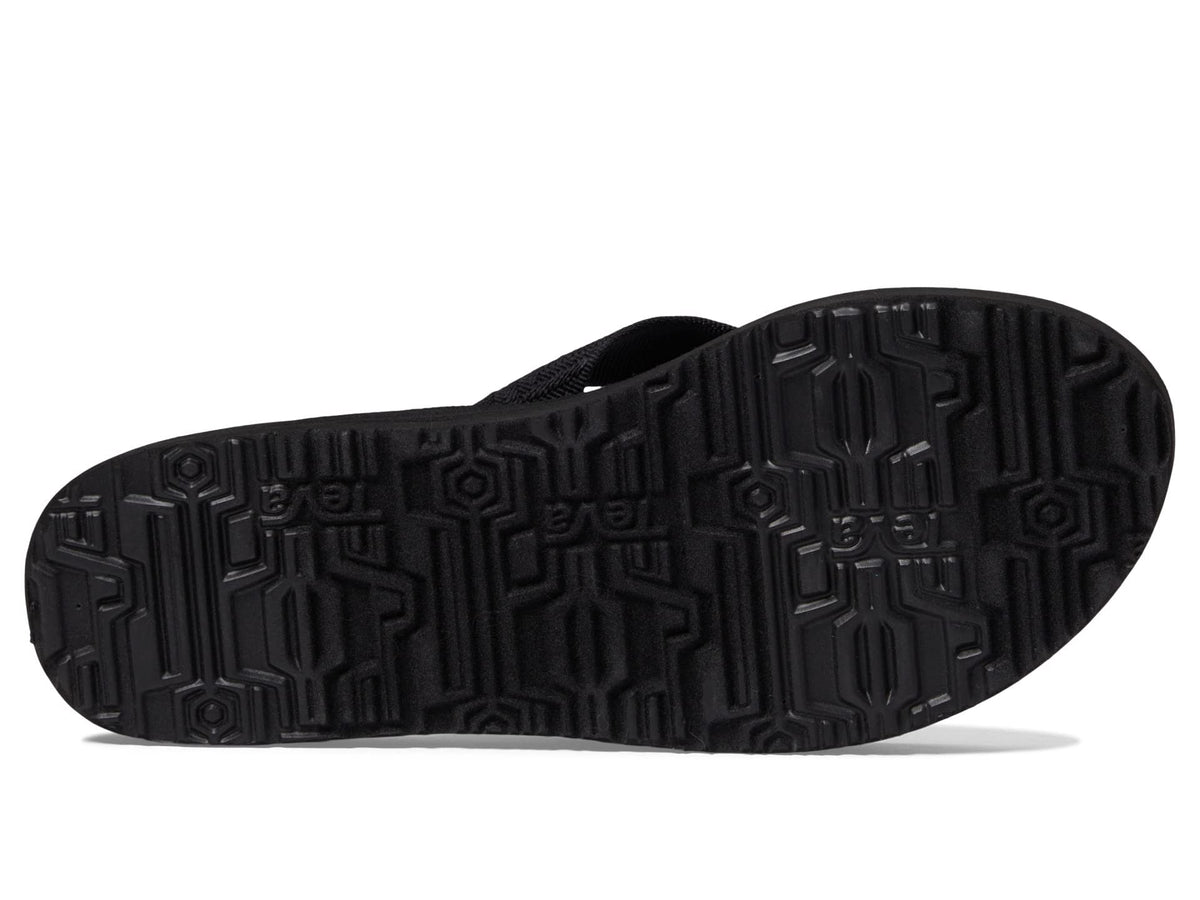 Teva Women's Mush II Flip-Flop 10 Fronds Black
