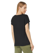 Vince Cowl Neck Top Black MD