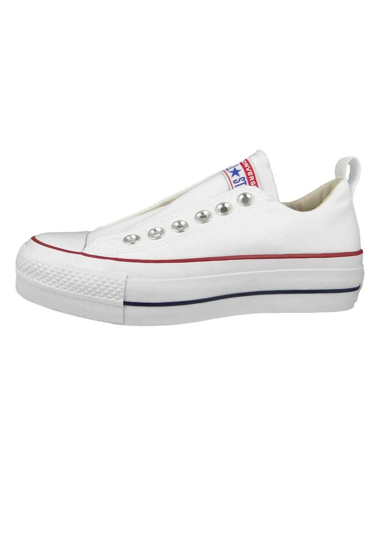 Converse Women's Chuck Taylor All Star Lift Slip Sneaker (38, White)