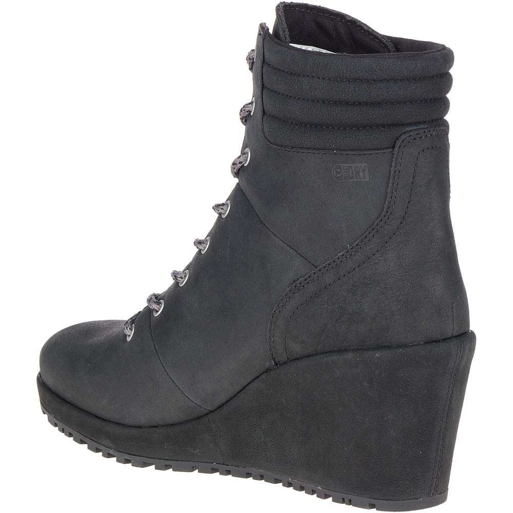 Merrell Tremblant Wedge Boot Waterproof Black 9.5