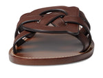 Coach ISSA Leather Sandal Walnut 5 B (M)