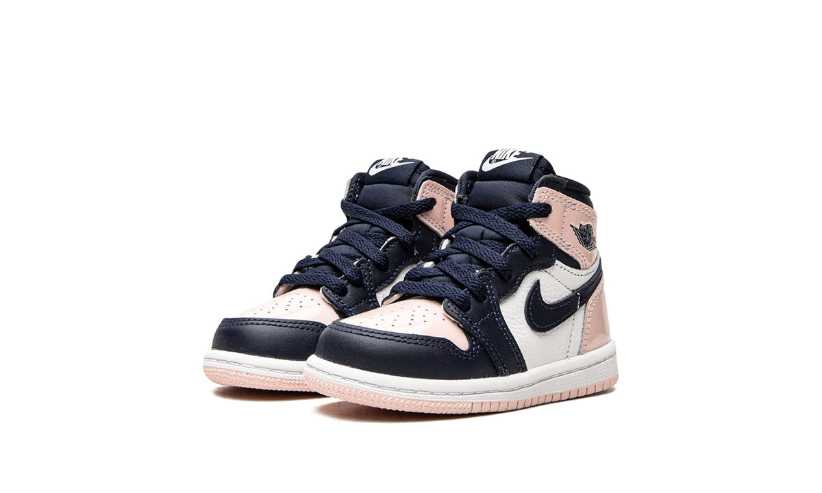 Jordan Toddler Air Jordan 1 Retro OG TD CU0450 641 Bubble Gum - Size 4C