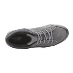 Rockport Men's Chranson Walking Shoe Sneaker, Steel Grey Suede, 12 Wide