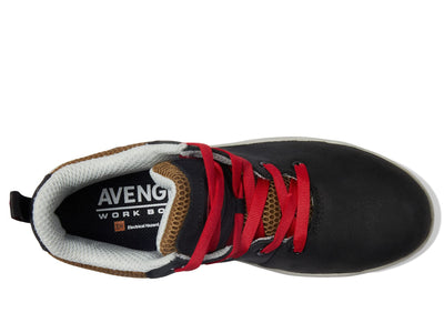 Avenger Work Boots Swarm Mid Black/Tan 11 EE - Wide