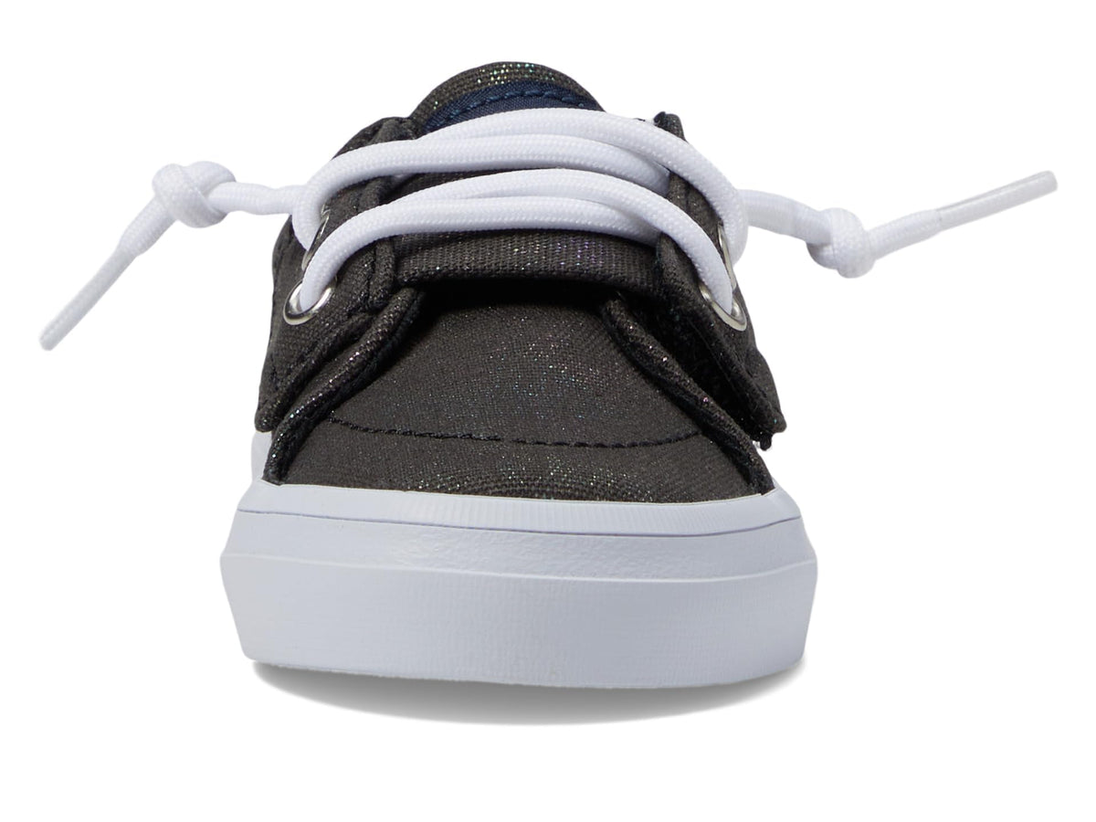 Sperry Kids Footwear Crest Vibe Jr Sneaker, Black, 10 US Unisex Little Kid