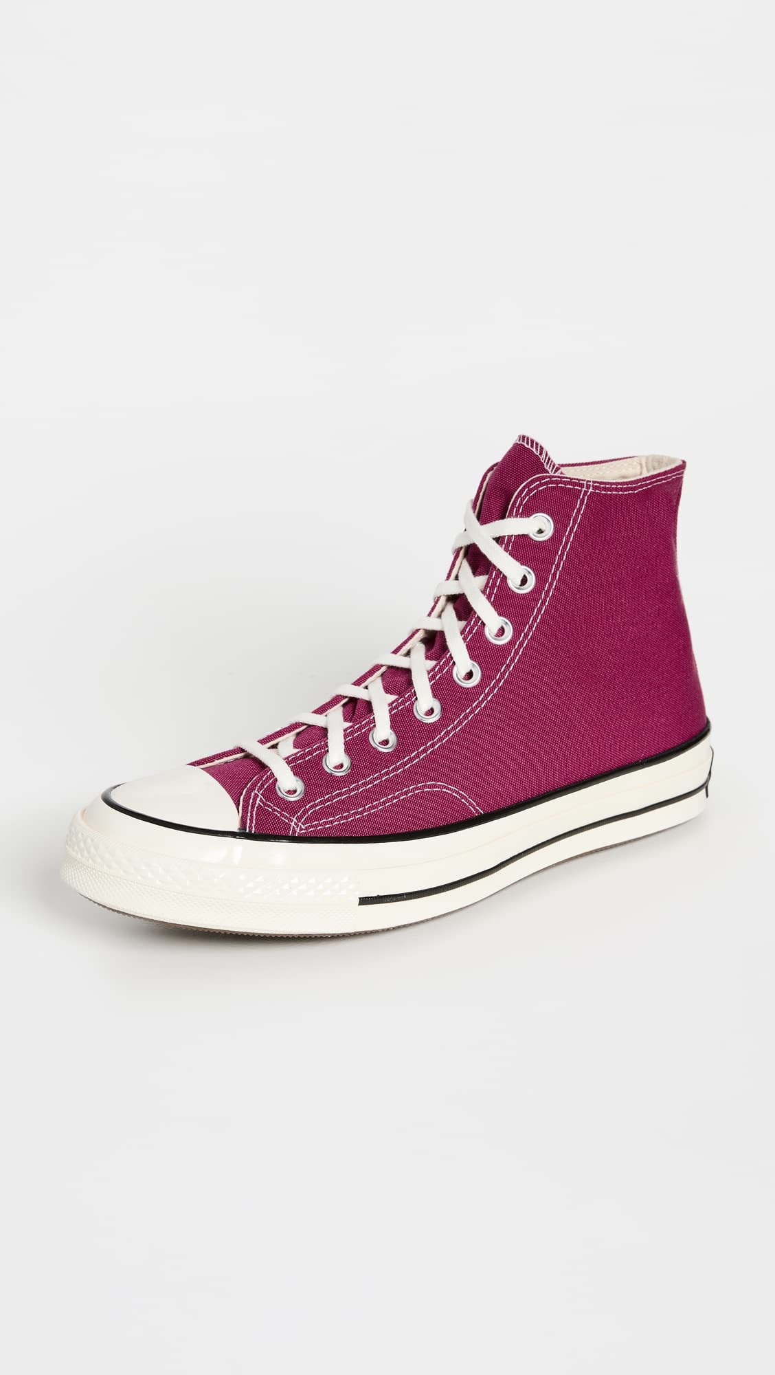 Converse Men's Chuck 70 Recycled Canvas Sneakers, Hibiscus, Pink, 12 Medium US
