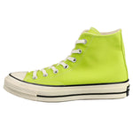 Converse Unisex Chuck Taylor 70 High Top Sneakers (Lime Twist/Egret/Black, 5)