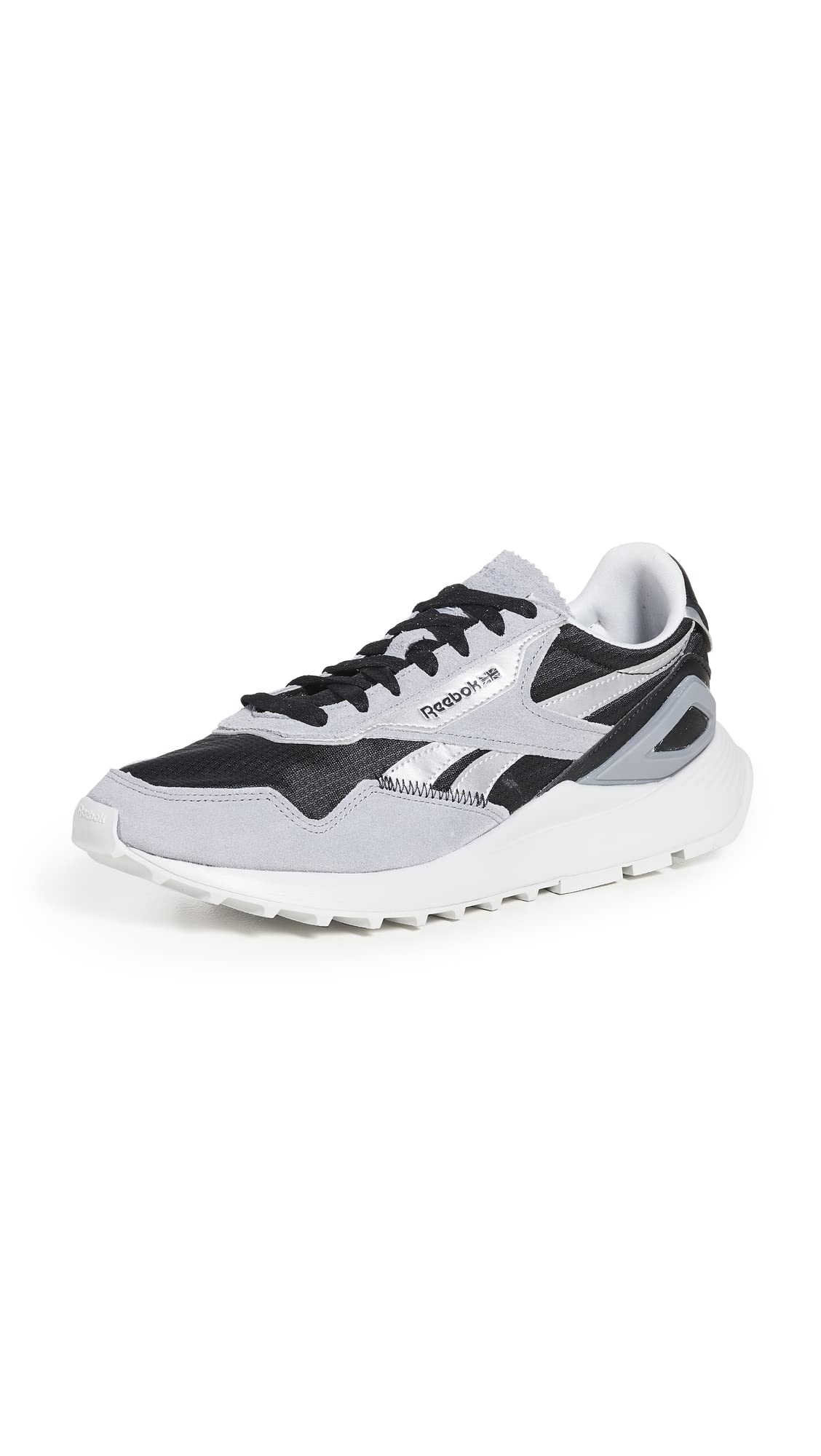 Reebok Men's Classic Leather Legacy AZ Sneakers, Cold Grey/Silver/Black, 11 Medium US