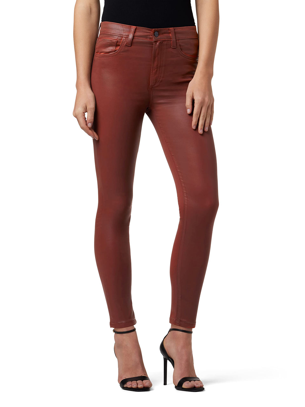 Joe's Jeans Women's The Charlie High Rise Skinny Ankle Jean, Cinnamon, 34