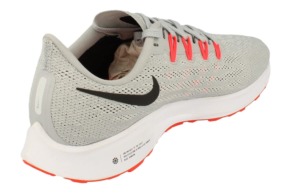 Nike Air Zoom Pegasus 36 Men's Athletic Shoes, Black White Grey 002, 11 US