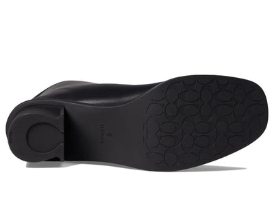 Coach Gabi Leather Bootie Black 5 B (M)