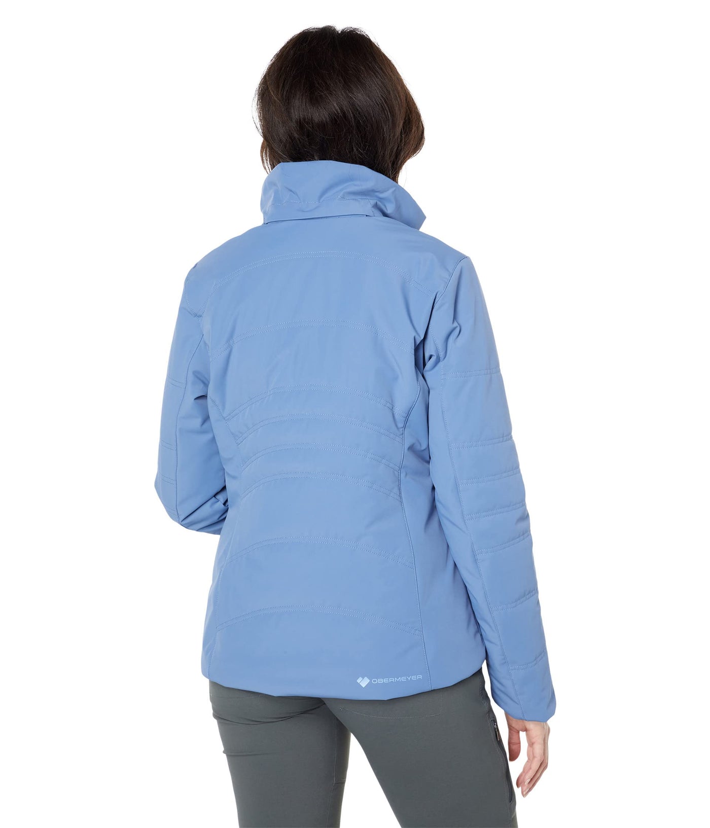 Obermeyer Women's Standard Tuscany Elite Jacket, Blue Ash, 14