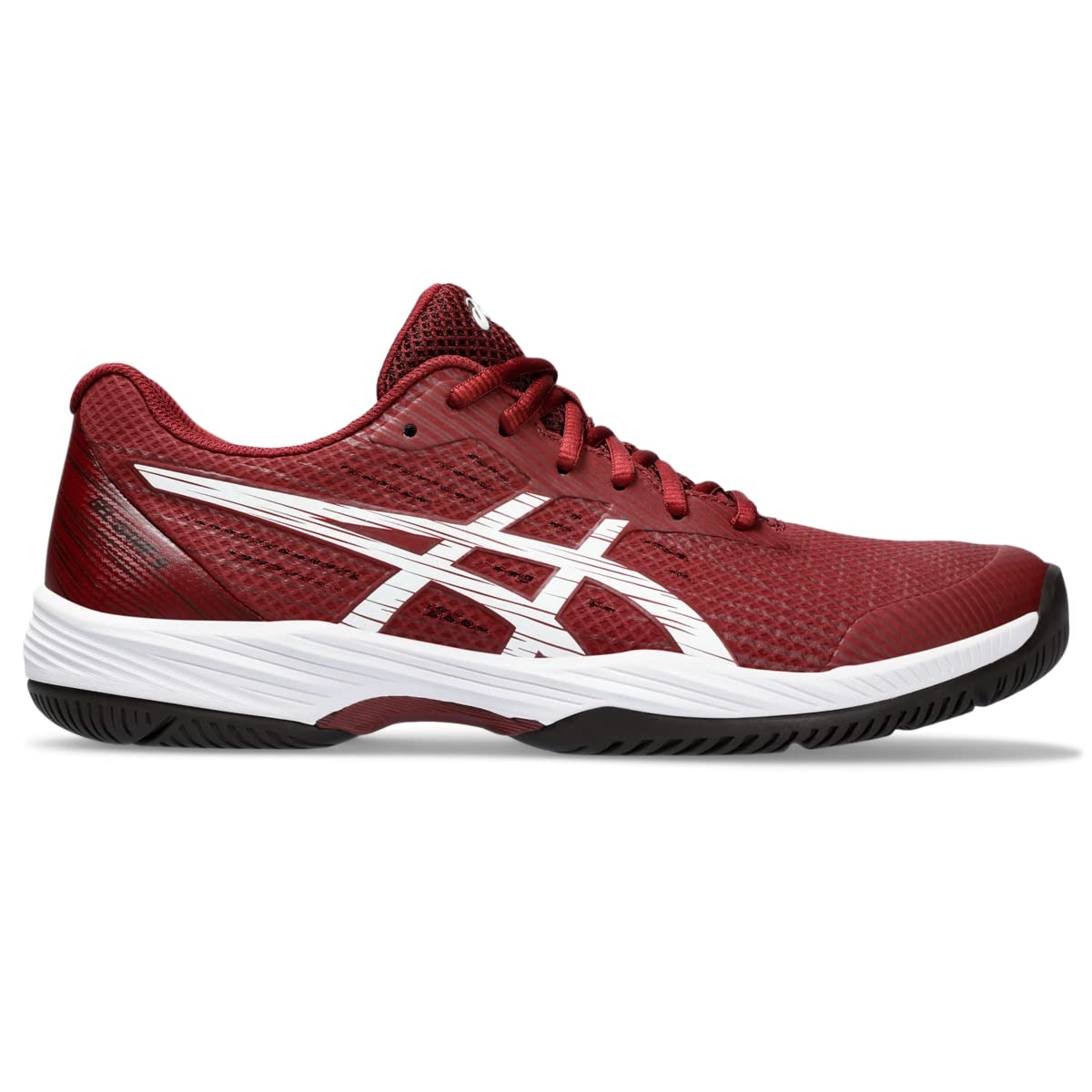 ASICS Gel-Game 9 Tennis Shoe Antique Red/White 6 D (M)