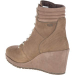 Merrell Women's Tremblant Wedge Waterproof Boots, Brown, 7.5