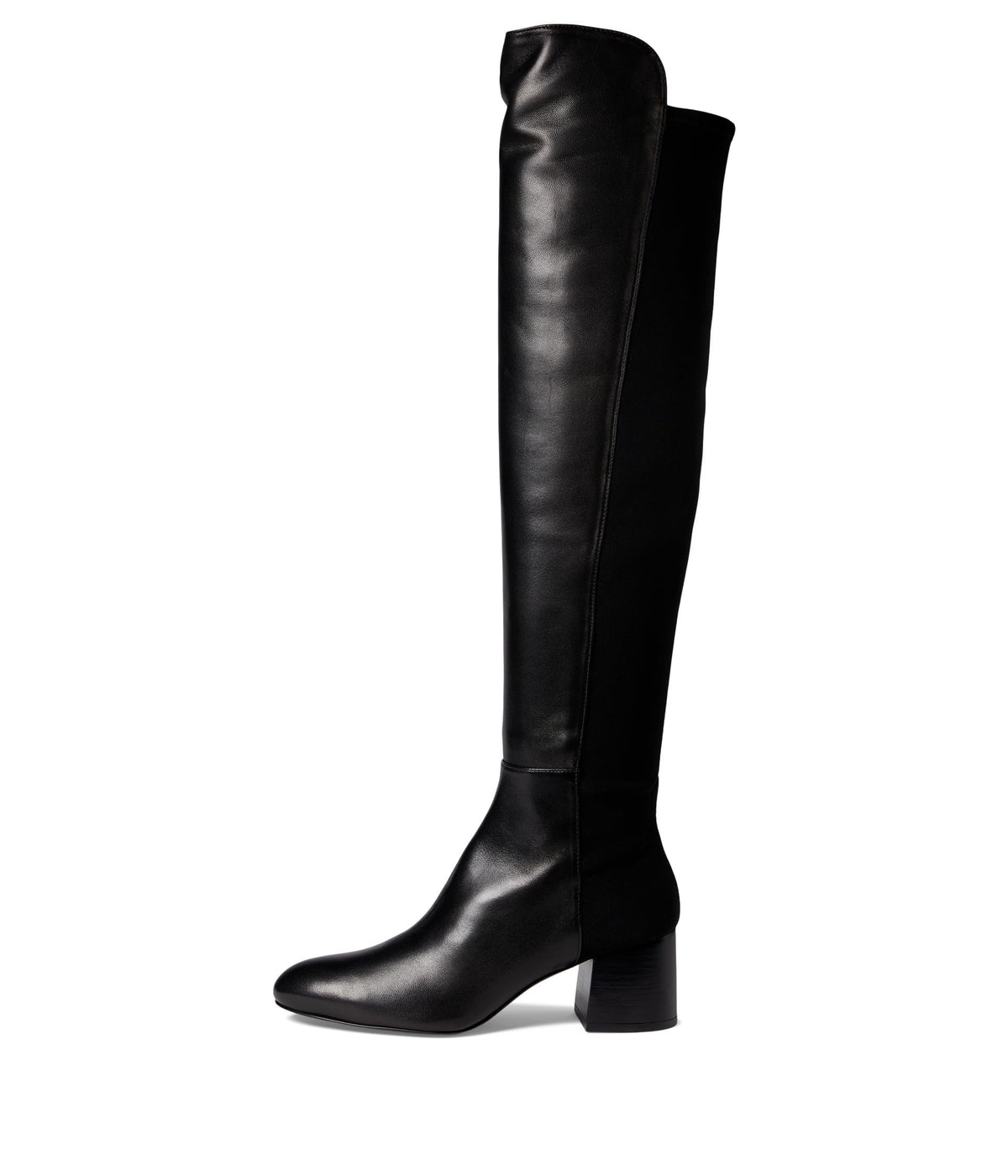 Stuart Weitzman 5050 Flareblock Boot Black 8.5 B