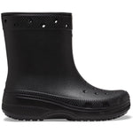 Crocs Unisex Classic Rain Boots, Black, Numeric_10 US Men