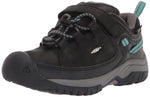 KEEN Unisex-Child Targhee Low Height Waterproof Hiking Shoe 11 Little Kid Black/Star White