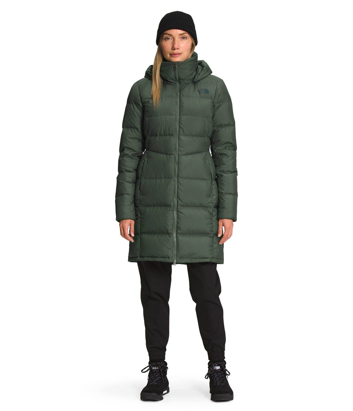 THE NORTH FACE Metropolis Parka Womens Jacket Thyme Sz XL