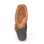 Corral Women's Orix Glitter Inlay Studs Square Toe SZ Boots, Brown, 6.5