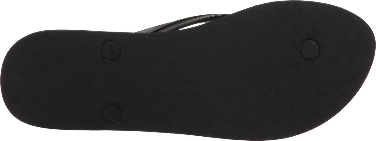 COACH Cleo Flip-Flop Black Lapis 6