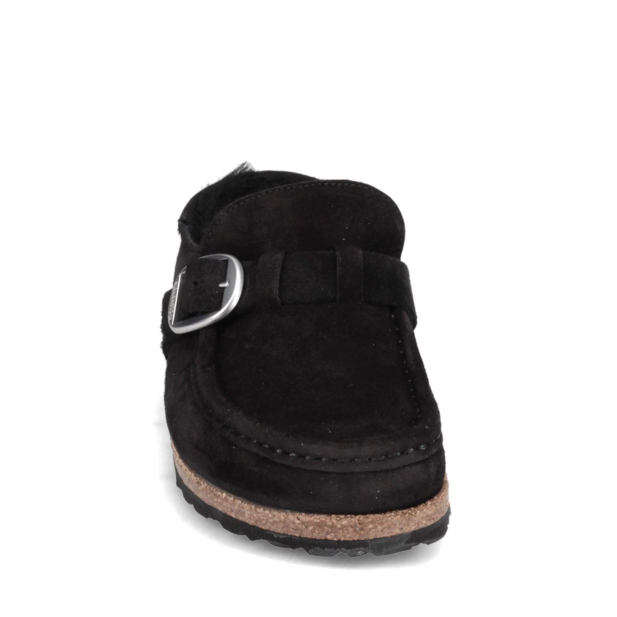 Birkenstock Women's Moccasin Buckley-Tea Sd N 9-9.5 Narrow Black