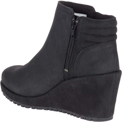 Merrell Tremblant Wedge Bluff Waterproof Black 10.5 M