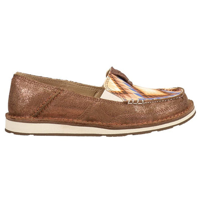 ARIAT Women's Cruiser, Metallic Bronze/Aztec Blanket, 6 B
