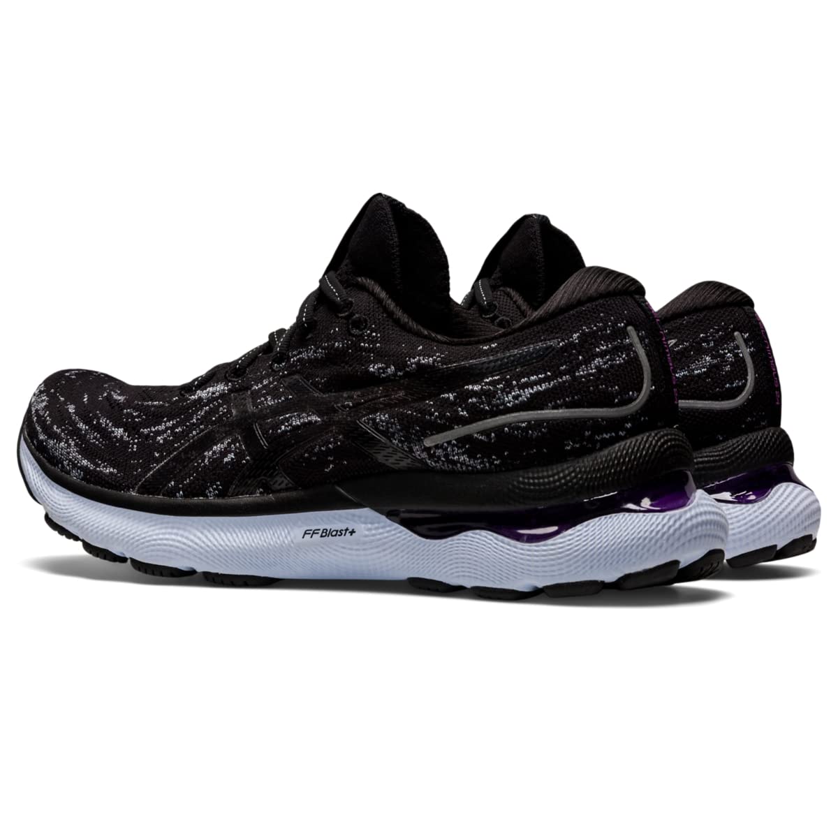 ASICS Gel-Nimbus® 24 Knit Black/Black 7.5 B (M)