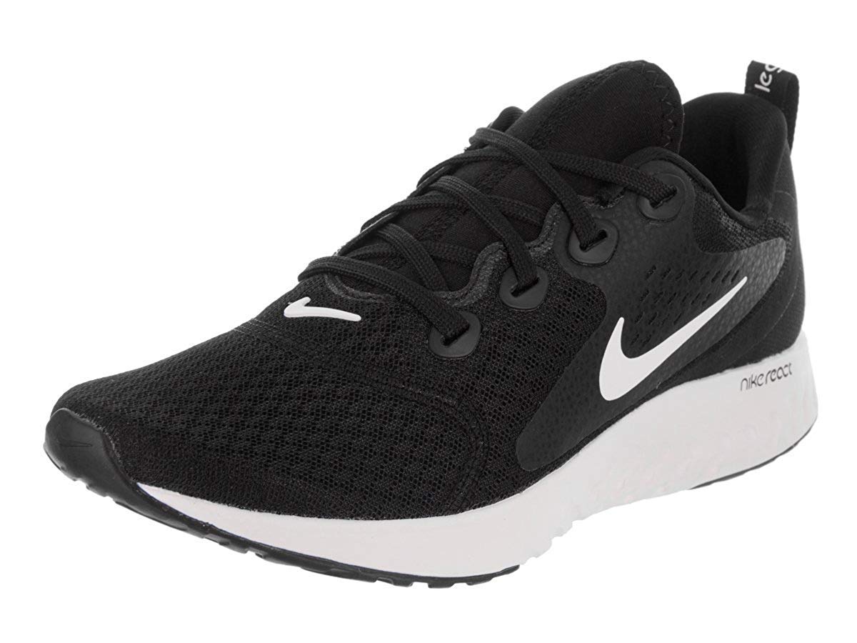 Nike Women’s Legend React Running Shoes ,Black/White , 4.5 UK 4.5 UK