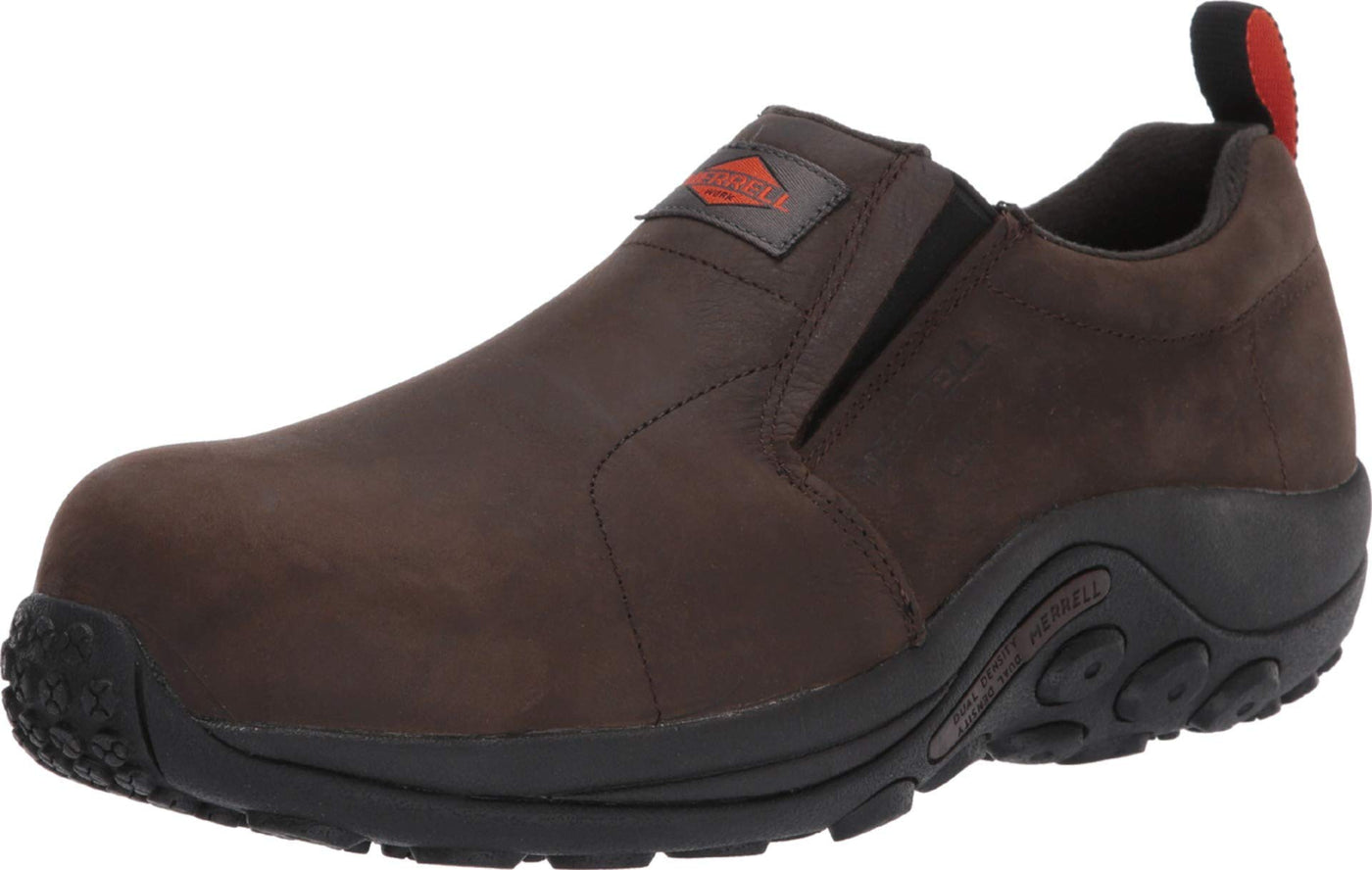 Merrell Jungle Moc Leather Moc Composite Toe SD+ Espresso 8 W