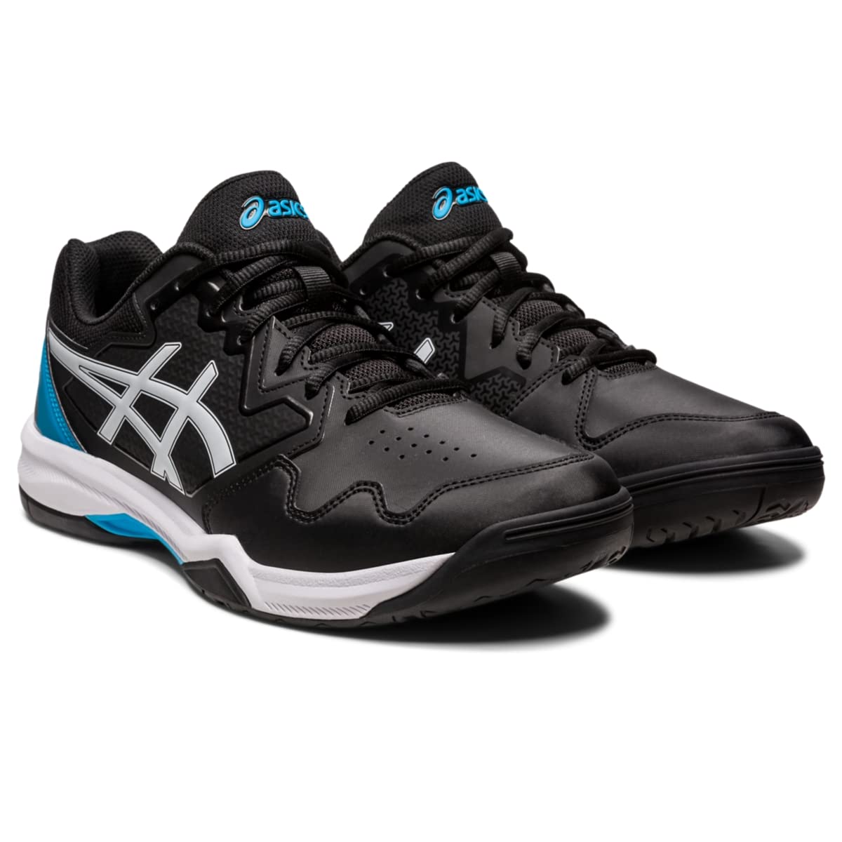 ASICS Gel-Dedicate 7 Black/Island Blue 8.5 D (M)