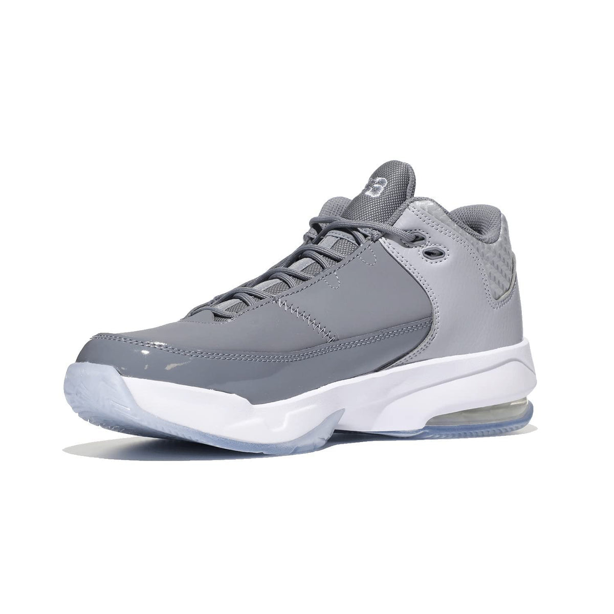 Jordan Jordan Max Aura 3 (Big Kid) Wolf Grey/Cool Grey/White 5 Big Kid M