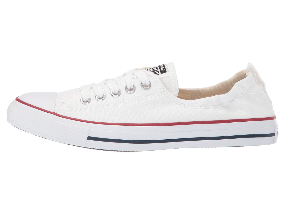 Converse Women's Low-Top Sneaker 9 B - Medium White