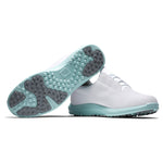 FootJoy Women's FJ Leisure Golf Shoe 8 White/Seafoam