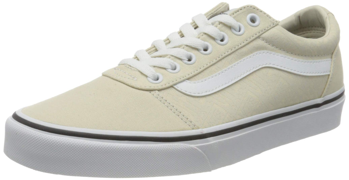 Vans Men's Ward Canvas Sneaker, OTW Logo Turtledove White, 11