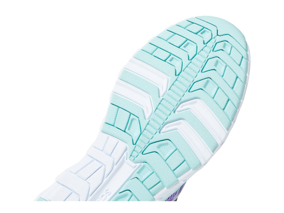 Saucony Wind Alternative Closure 2.0 Running Shoe, Purple/Turq, 2.5 Wide US Unisex Big_Kid